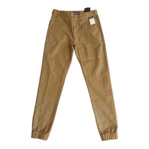 Men’s Jogger Brown/tan Jeans.